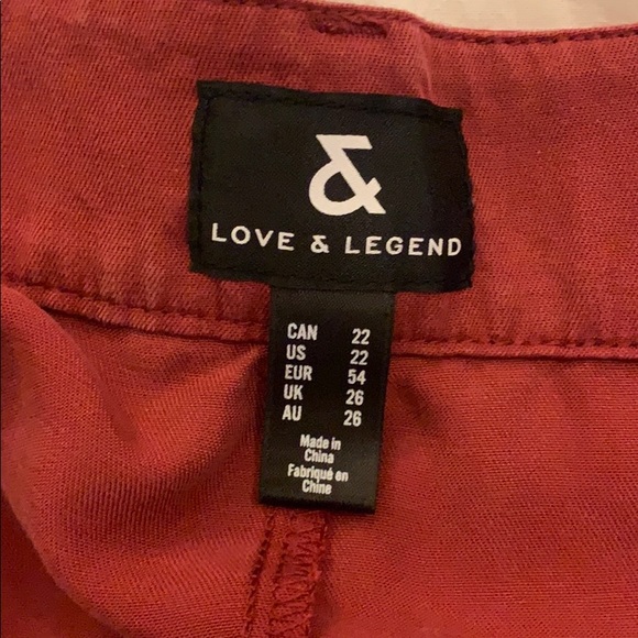 Burnt Orange Flowy Midi Skirt - Picture 4 of 5